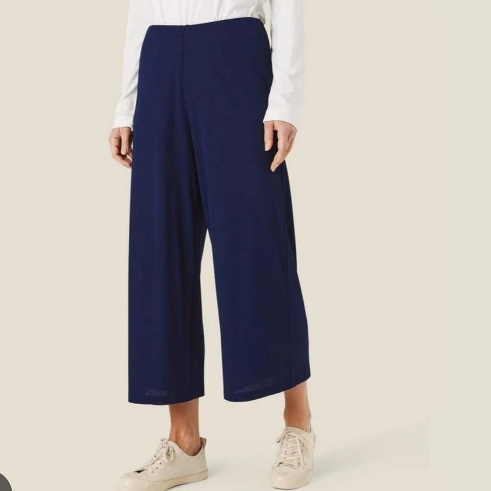 Masai Pam Jersey Trousers Navy Womens Size XL